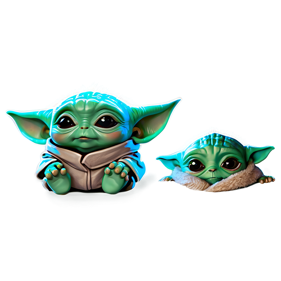 Download Baby Yoda Cute Png Tva | Wallpapers.com