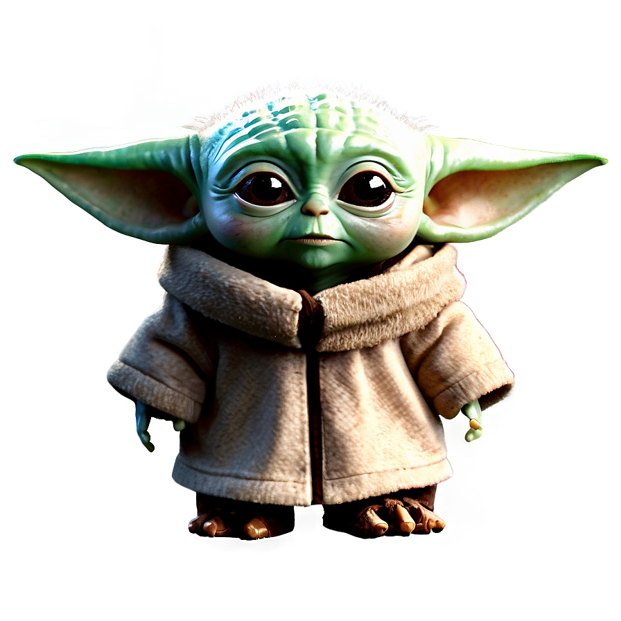 Download Baby Yoda Force Using Png 05062024 | Wallpapers.com