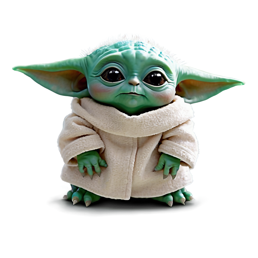 Baby Yoda Looking Up Png Tpi PNG