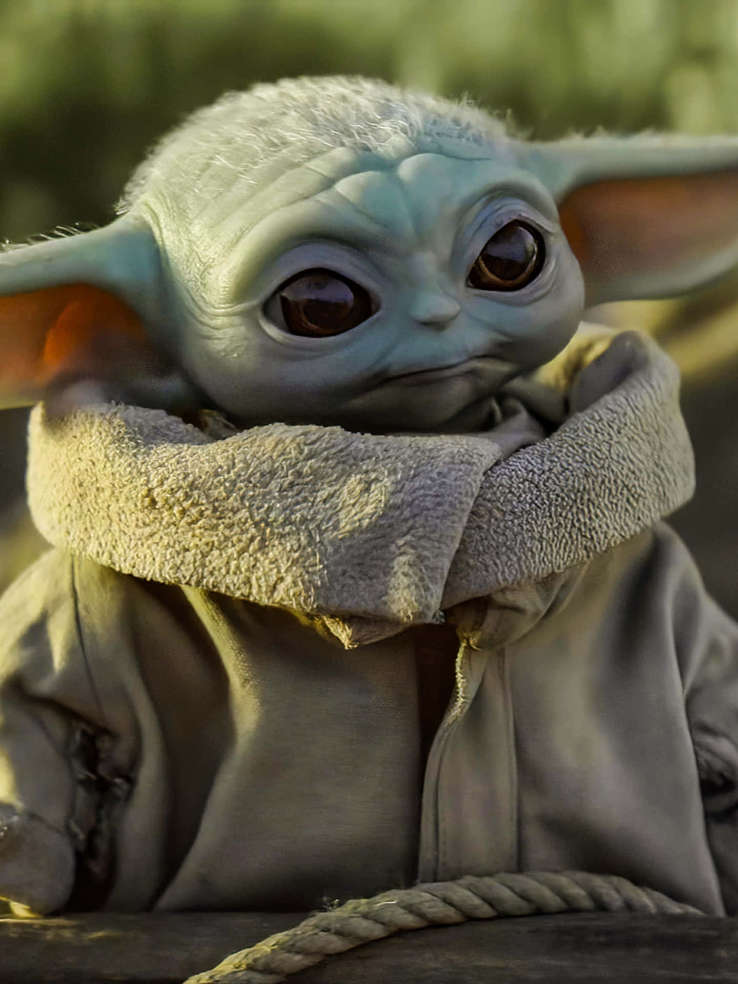Get ready to experience the cuteness of Baby Yoda with this amazing new phone! Wallpaper