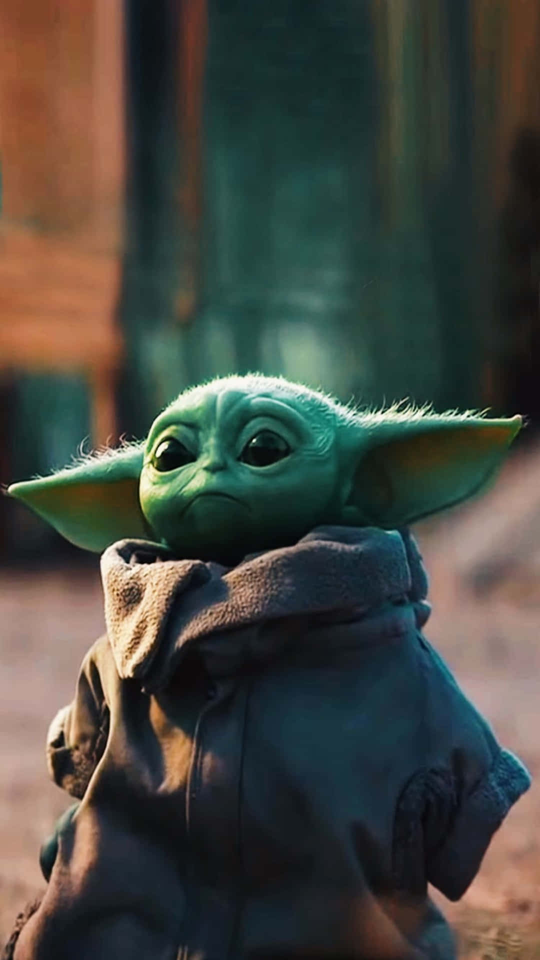 ¡consigueesta Adorable Funda Para Teléfono Con Baby Yoda! Fondo de pantalla