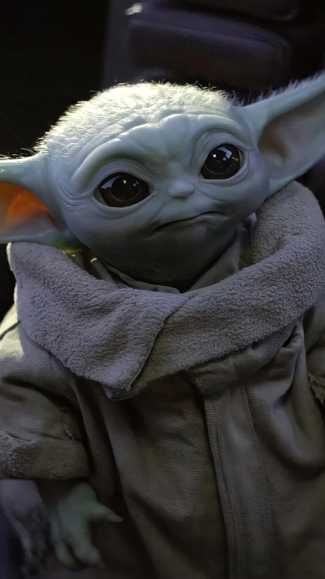 Get your hands on the newest and cutest mobile phones: Baby Yoda! Wallpaper