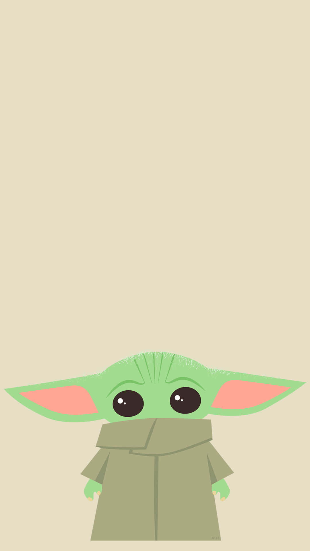 Keep your Star Wars fandom alive with Baby Yoda Phone! Wallpaper