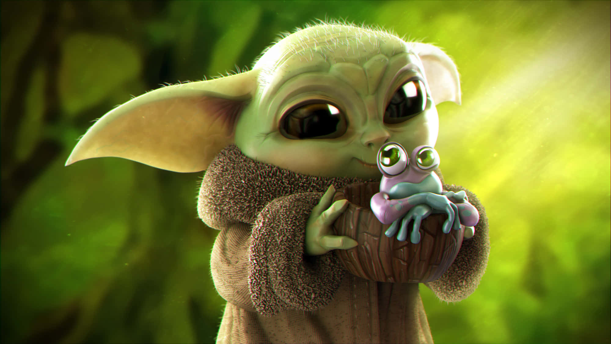 Adorabilebaby Yoda Che Fa Un Pisolino