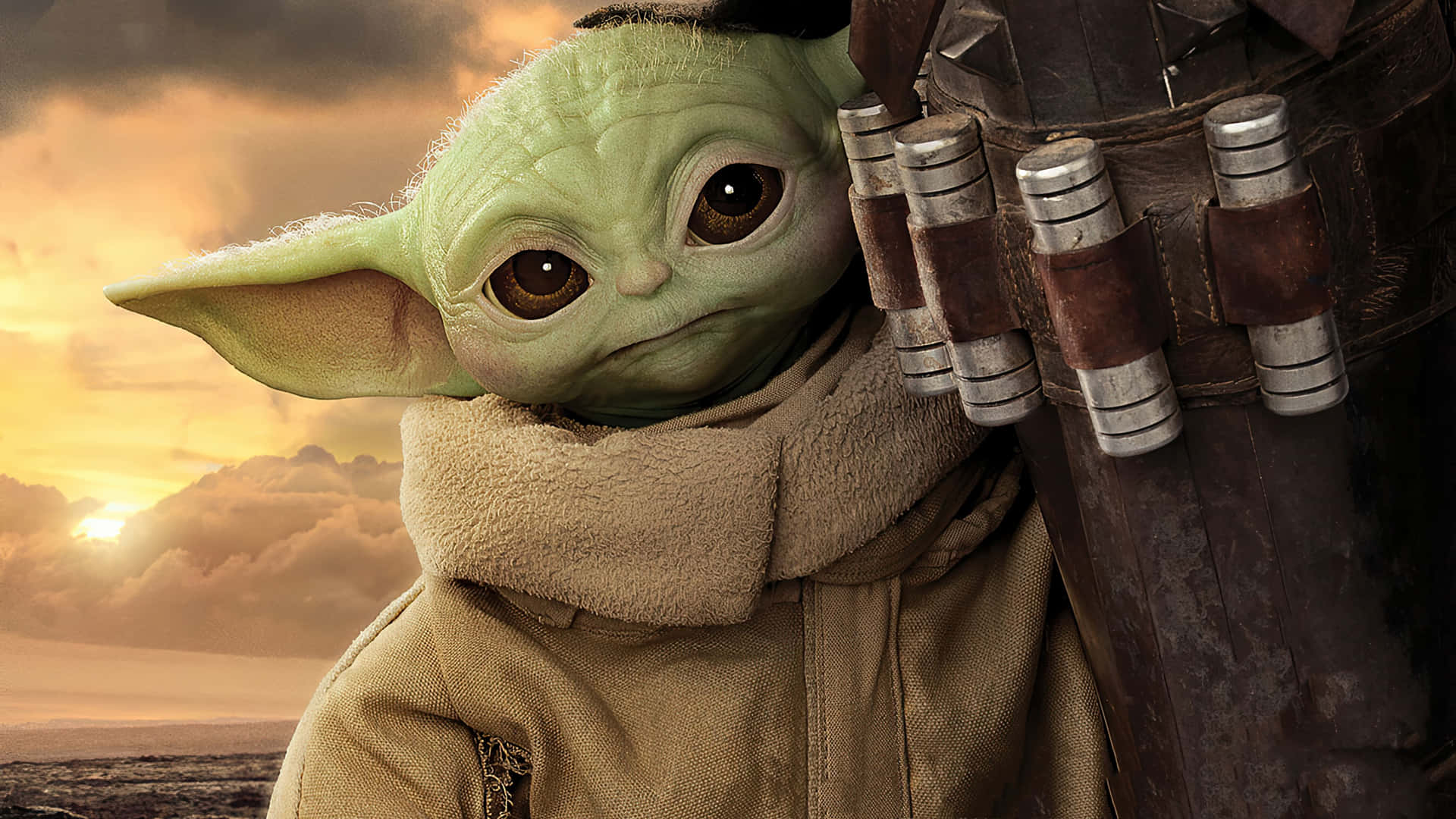 Njuterav En Dag Med Avkoppling Med Baby Yoda