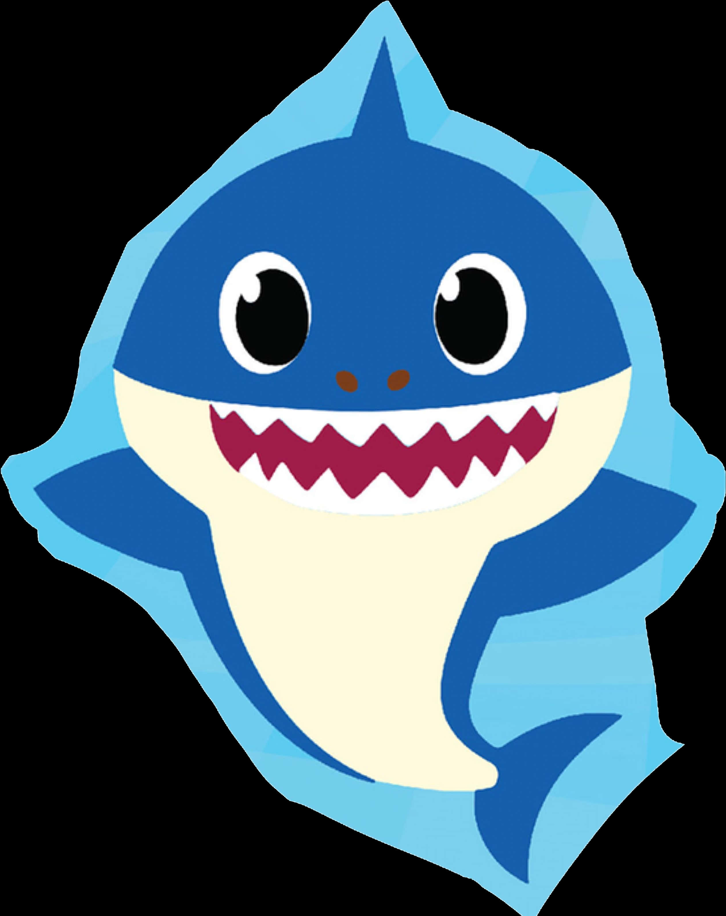 Baby_ Shark_ Cartoon_ Character SVG