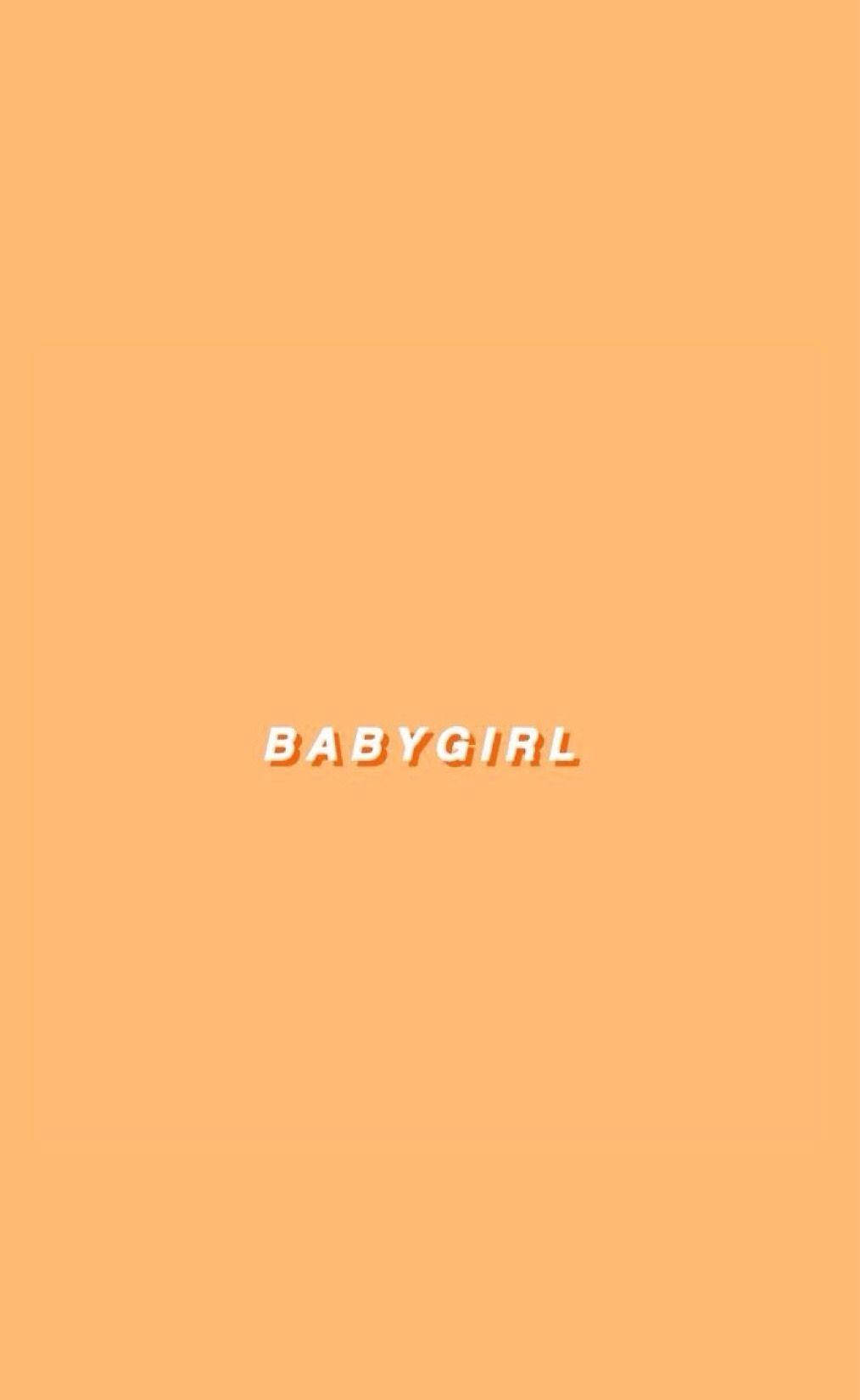 Babygirl Aesthetic Beige Picture