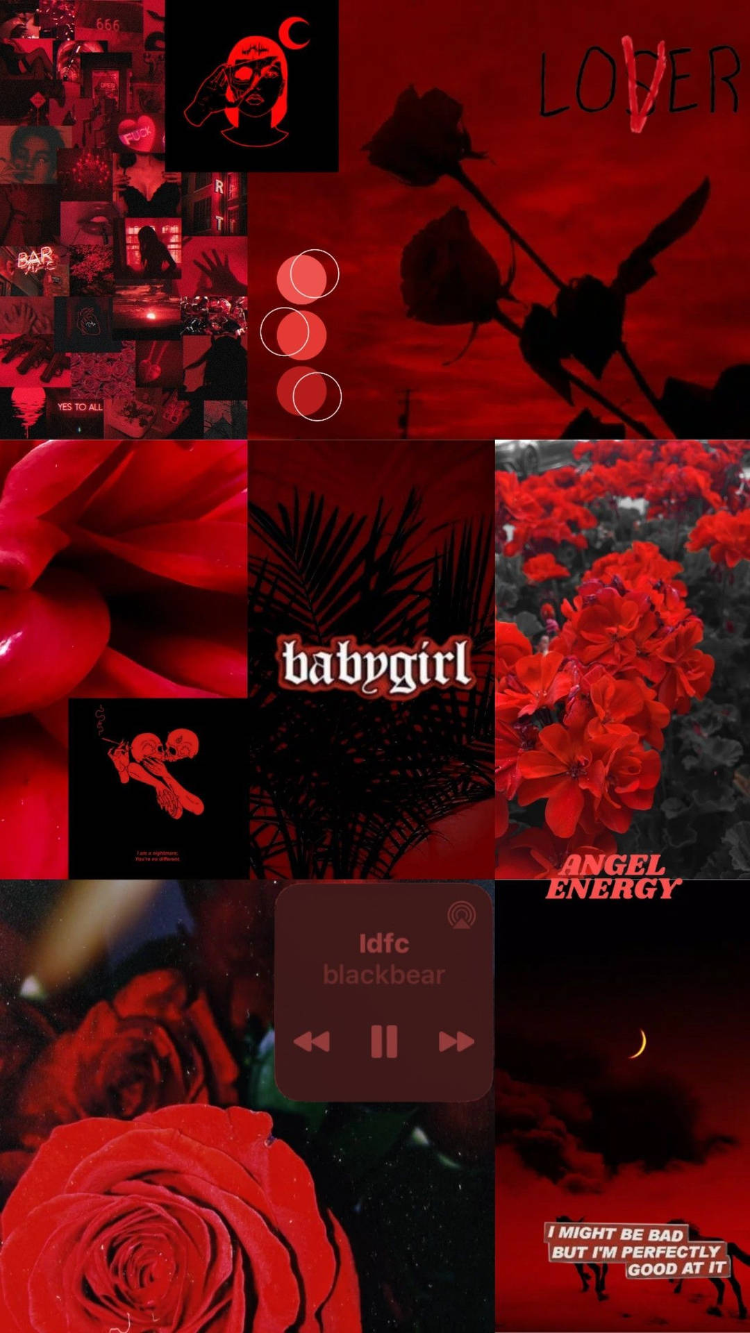 Babygirl Red Aesthetic Iphone