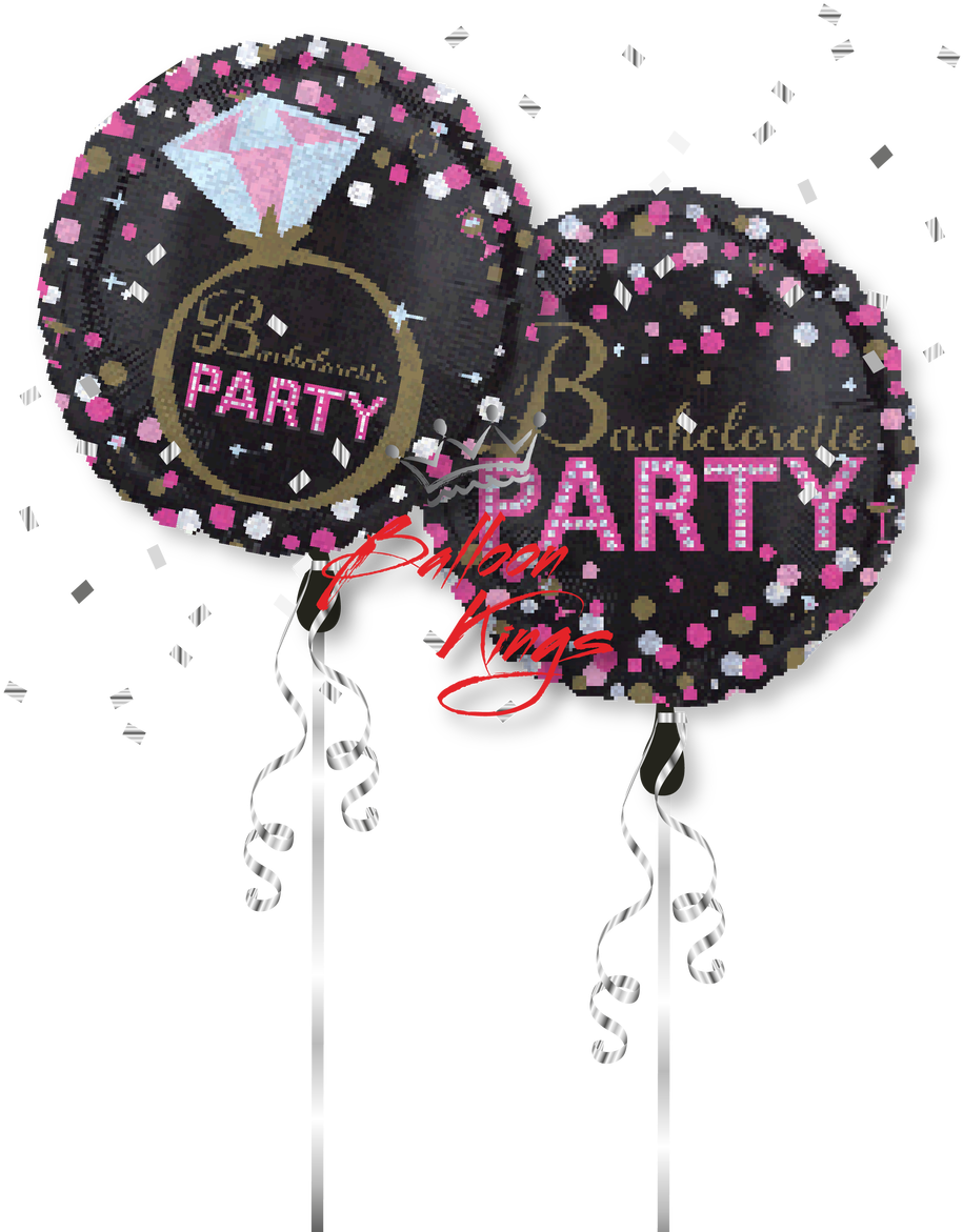 Bachelorette Party Balloons PNG