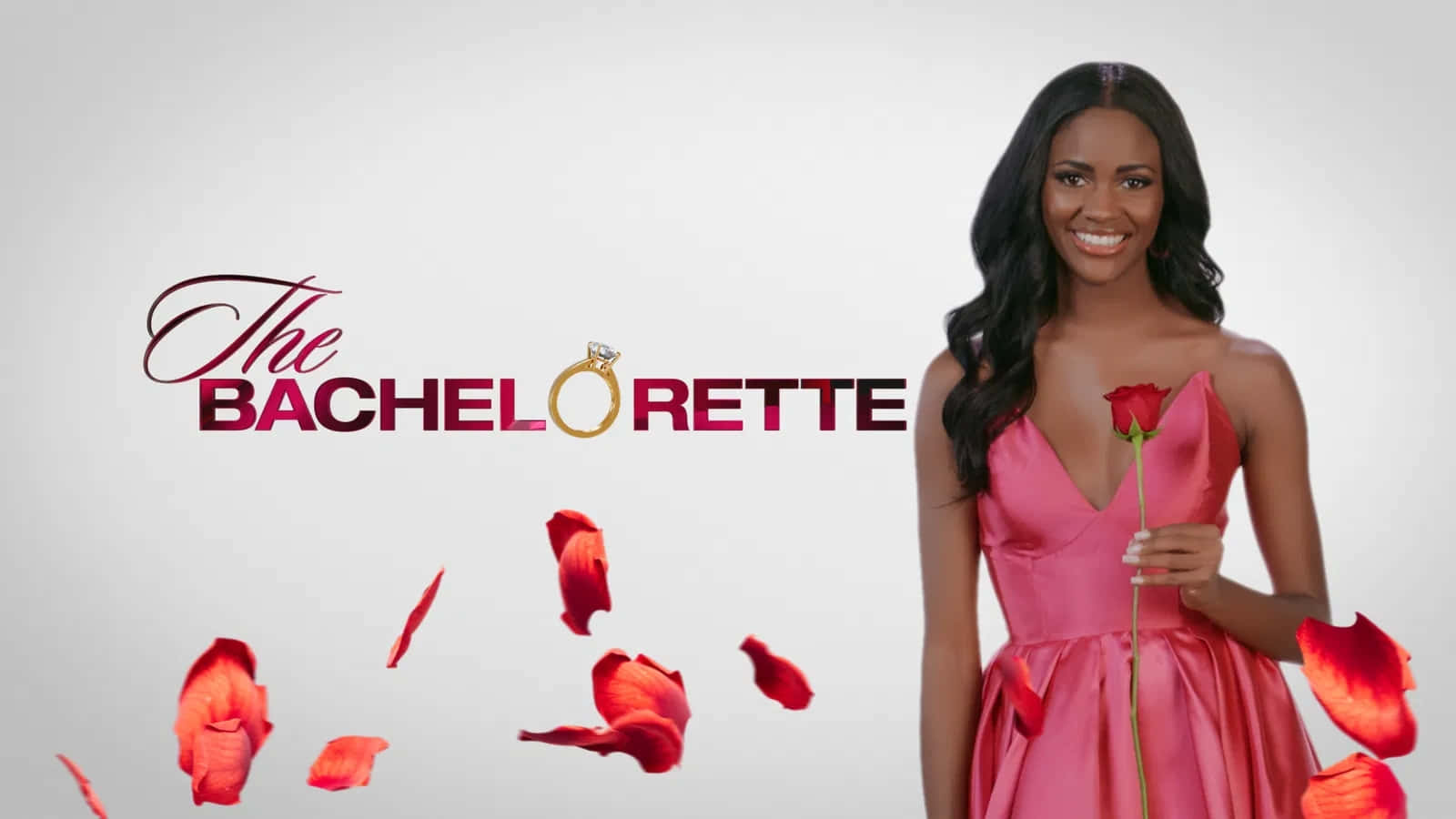 Bachelorette Met Roos Achtergrond