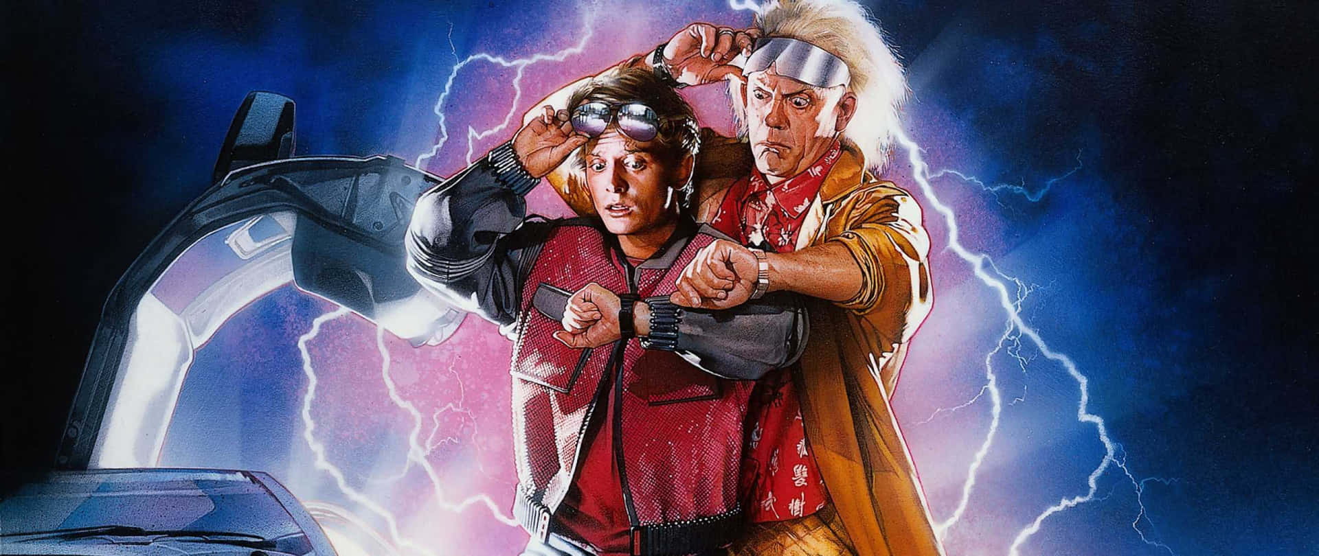 Back To The Future - The Movie Poster