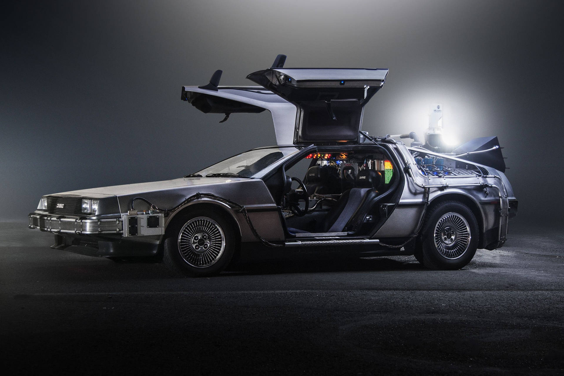 Back To The Future DeLorean Time Machine Wallpaper