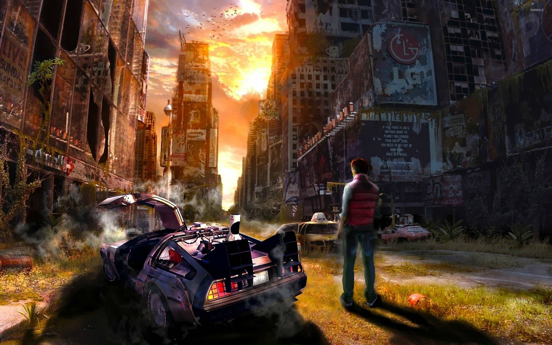 Back To The Future End Of World Wallpaper