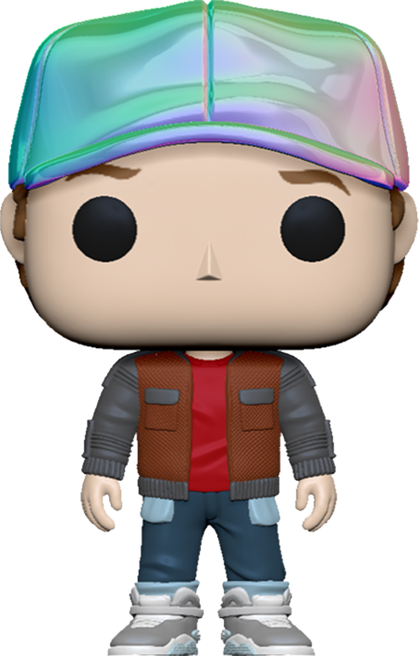 Back To The Future Funko Pop Character PNG