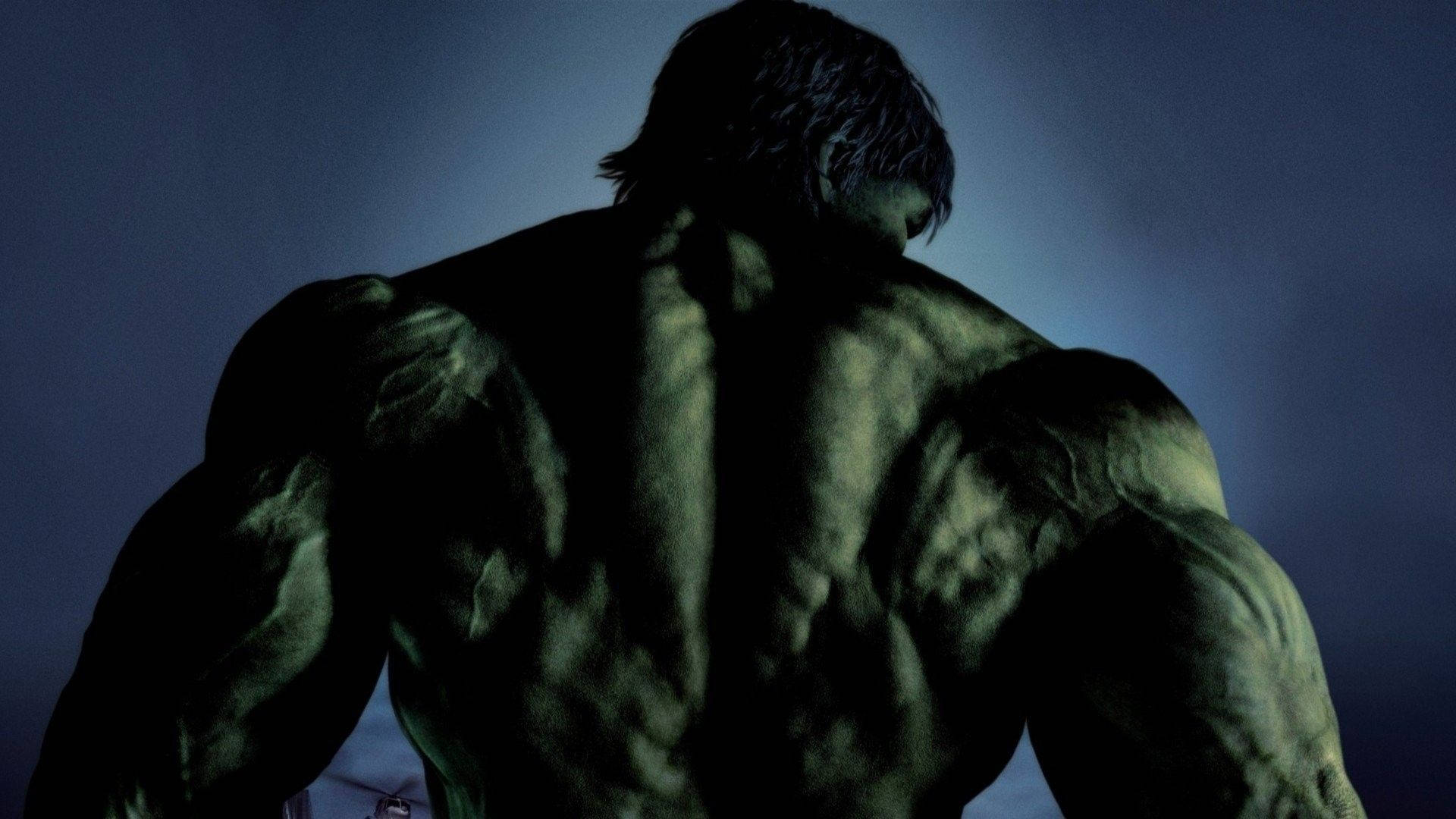 Back-view Of The Incredible Hulk Background