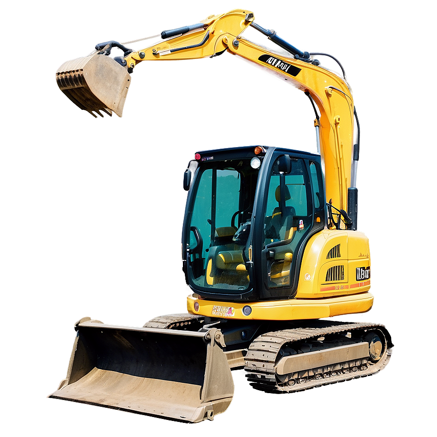 Backhoe And Excavator Png Qew4 PNG