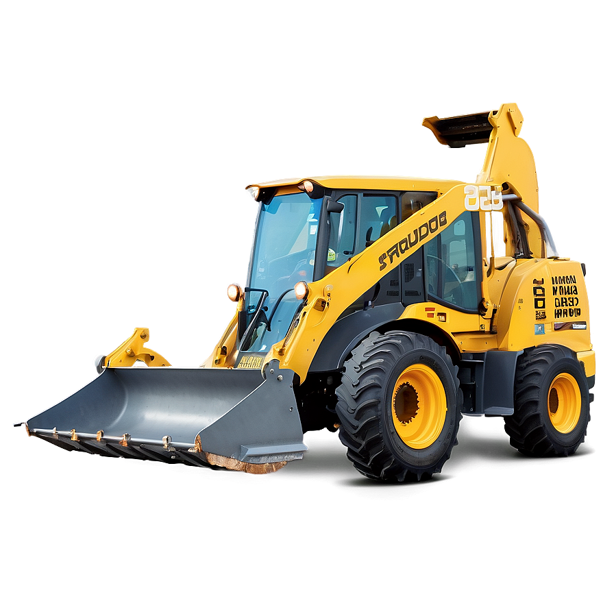 Backhoe Loader Side View Png Ujc PNG