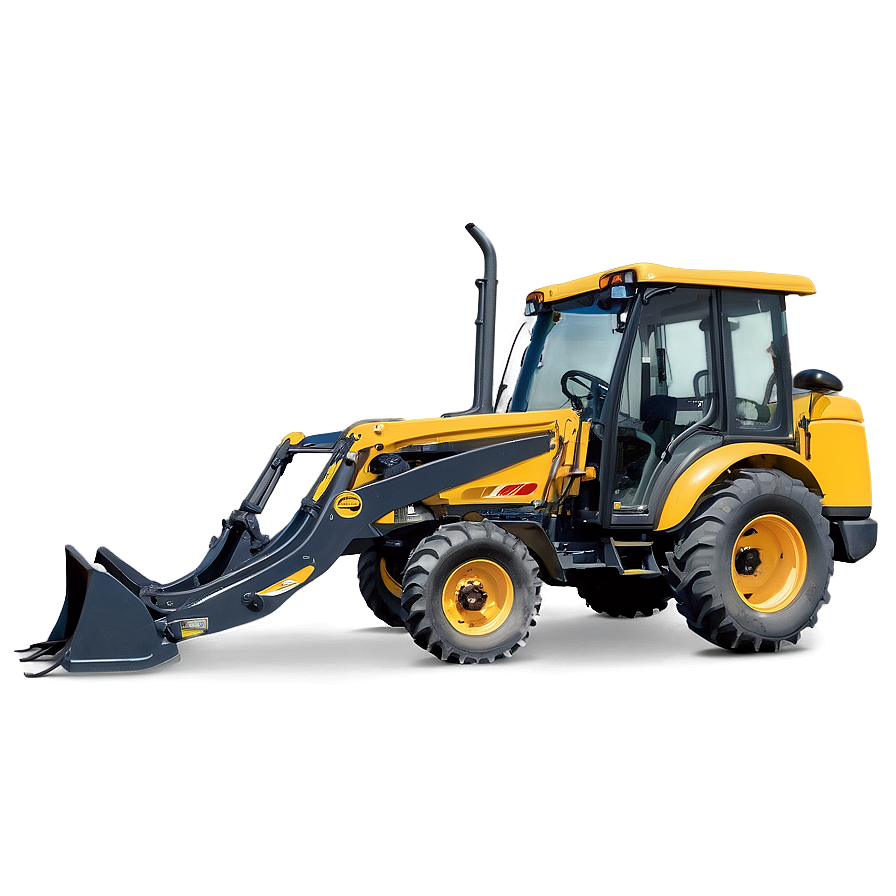 Backhoe Tractor Attachment Png 06272024 PNG