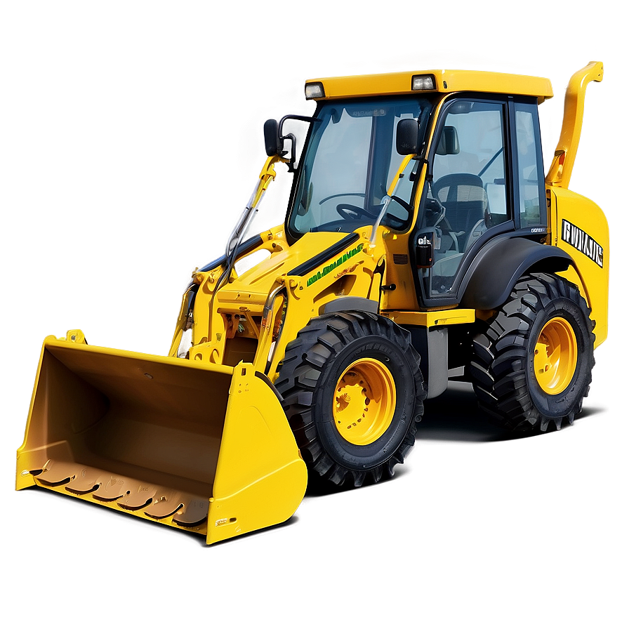 Backhoe Trencher Machine Png 06272024 PNG