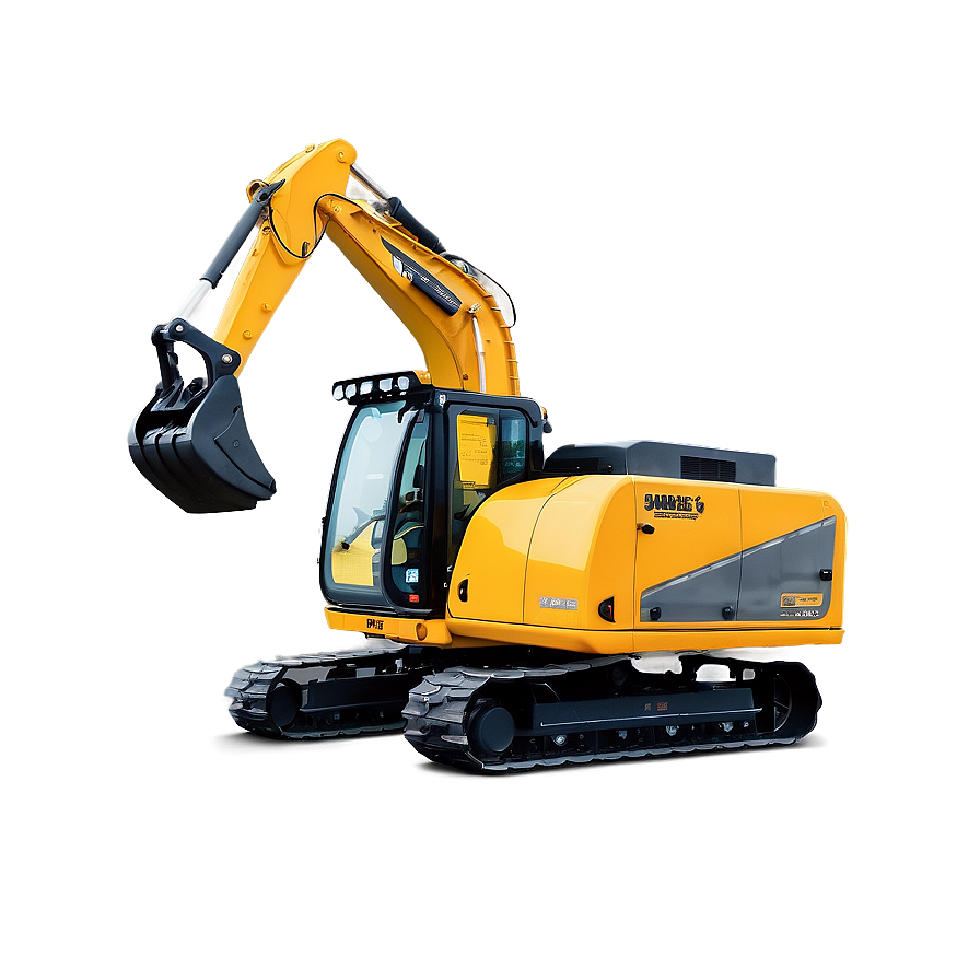 Backhoe Trencher Machine Png Omw PNG
