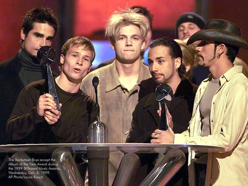 Backstreet Boys Album Of The Year Award 1999 Picture