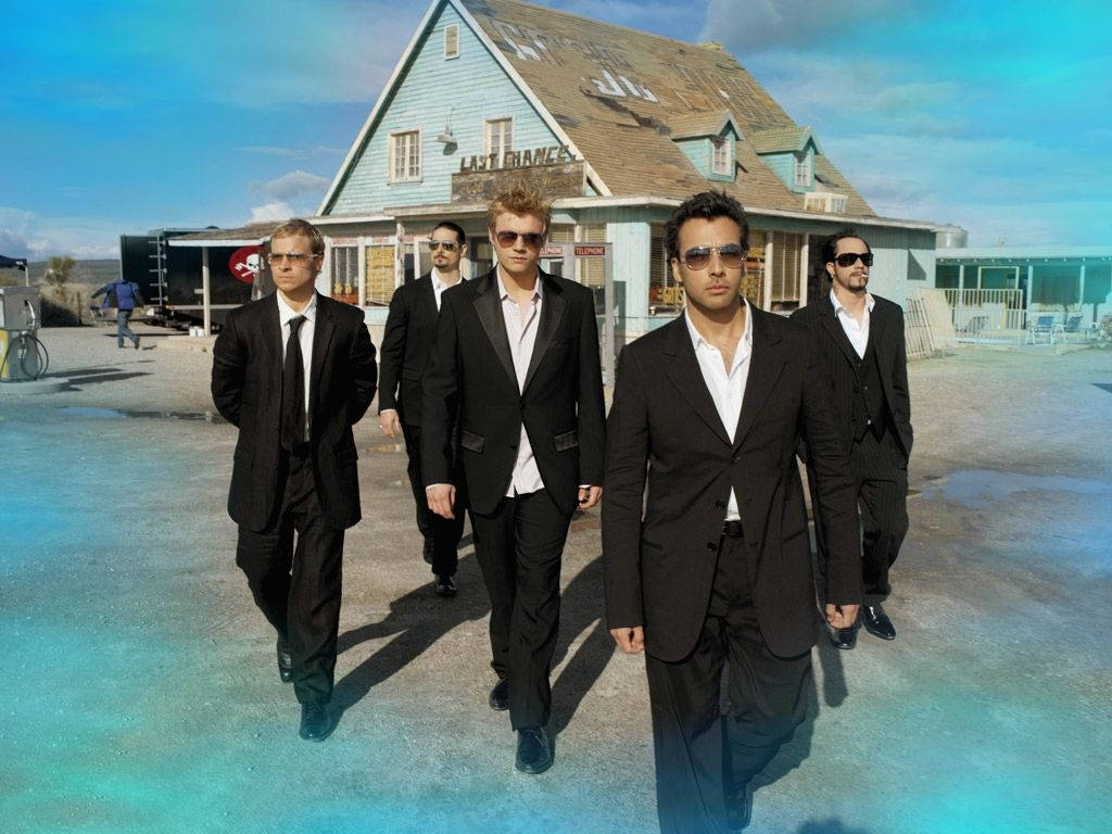 Backstreet Boys In Suits Wallpaper