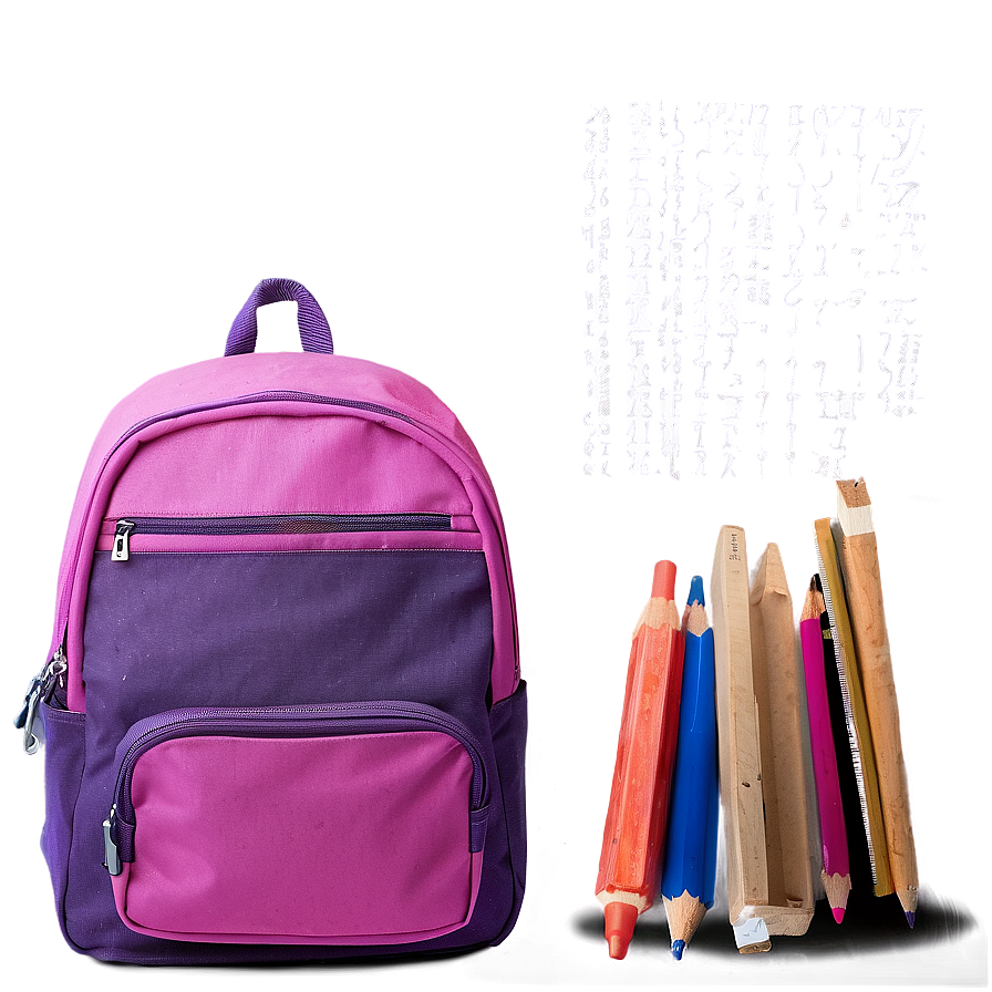 Backto School Essentials PNG