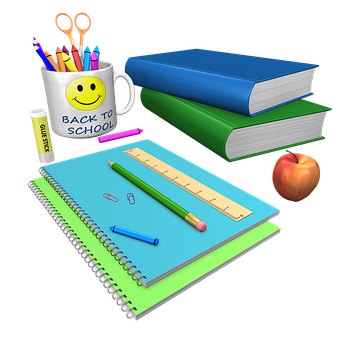 Backto School Supplies PNG