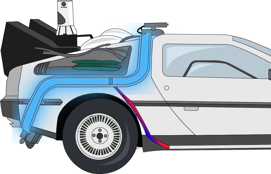 Backtothe Future De Lorean Time Machine PNG