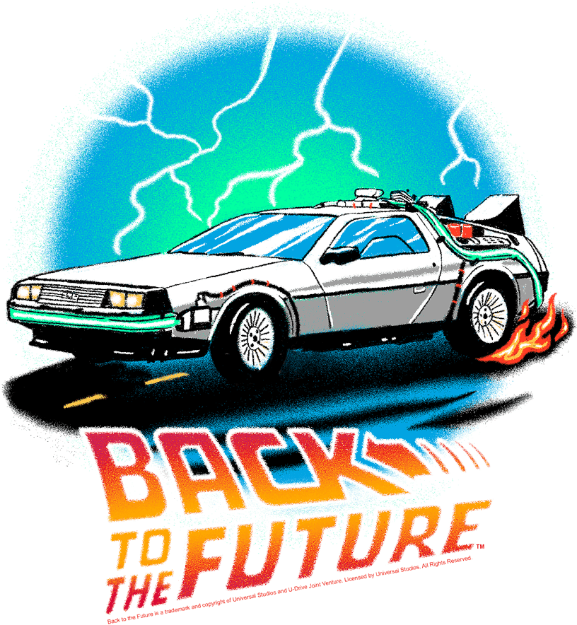 Backtothe Future De Lorean Time Travel PNG