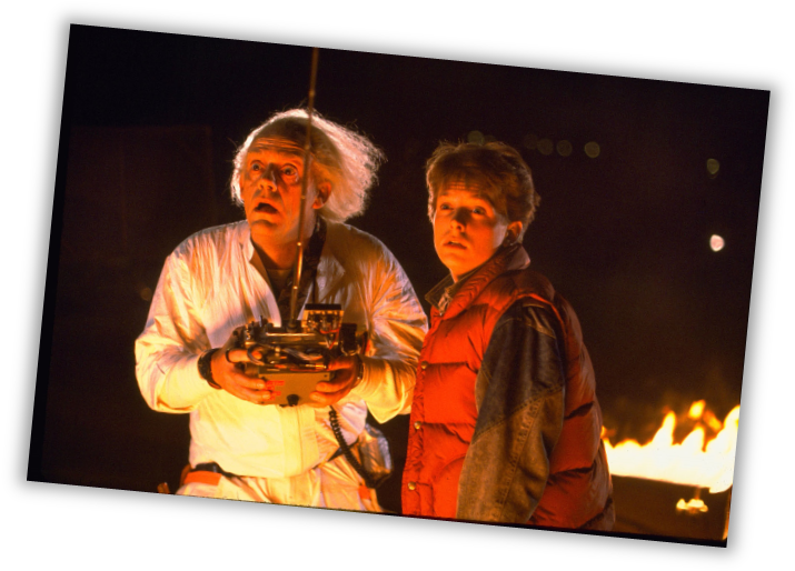 Backtothe Future Iconic Scene PNG