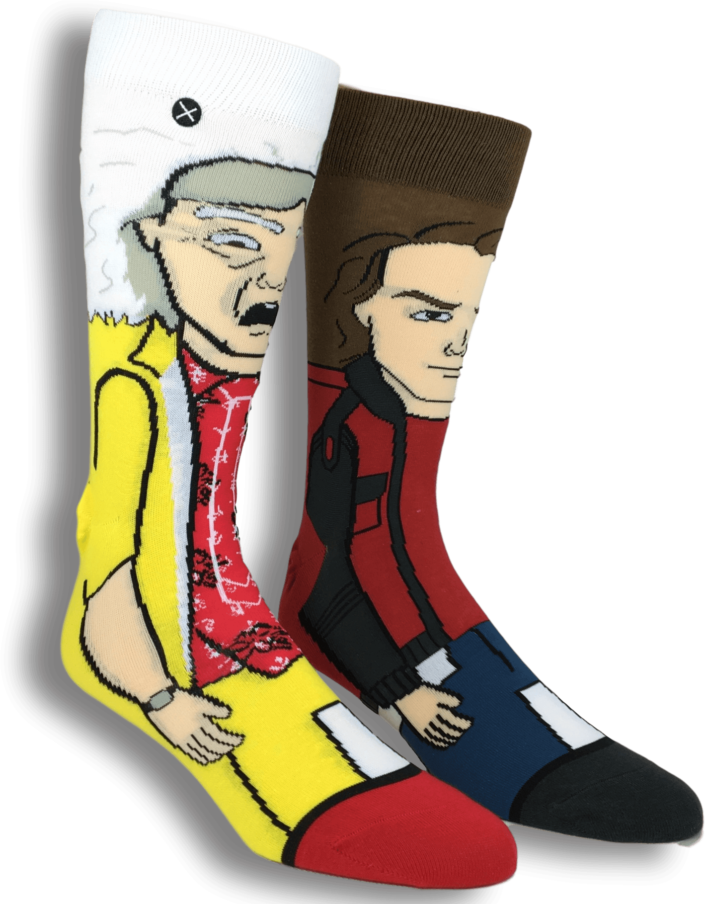 Backtothe Future Themed Socks PNG