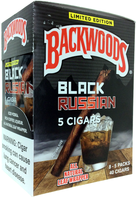 Backwoods Black Russian Limited Edition Cigars PNG