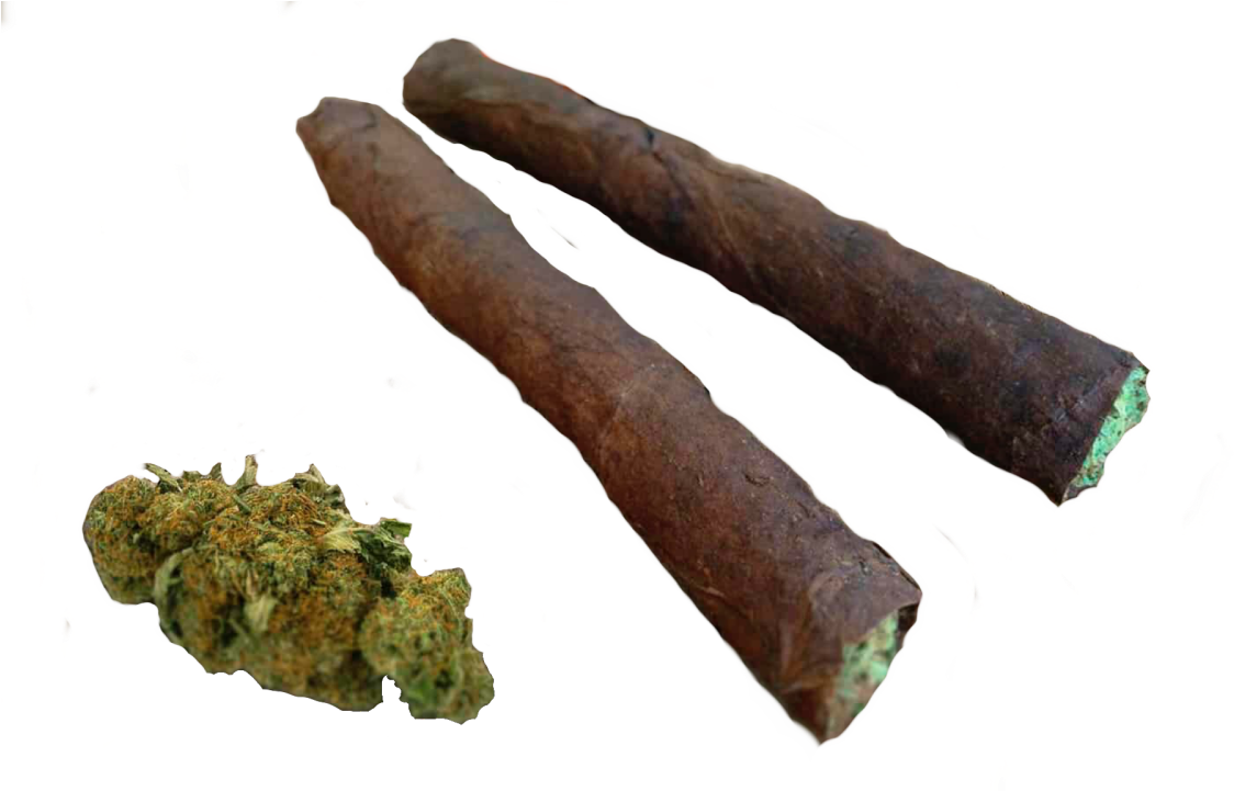 Backwoods Cigarsand Cannabis Buds PNG