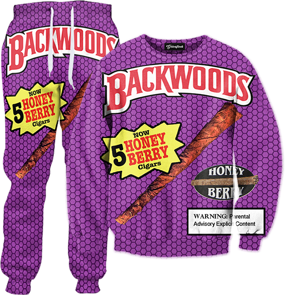 Backwoods Honey Berry Cigar Themed Clothing PNG