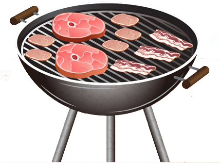 Backyard B B Q Grill Cookout PNG