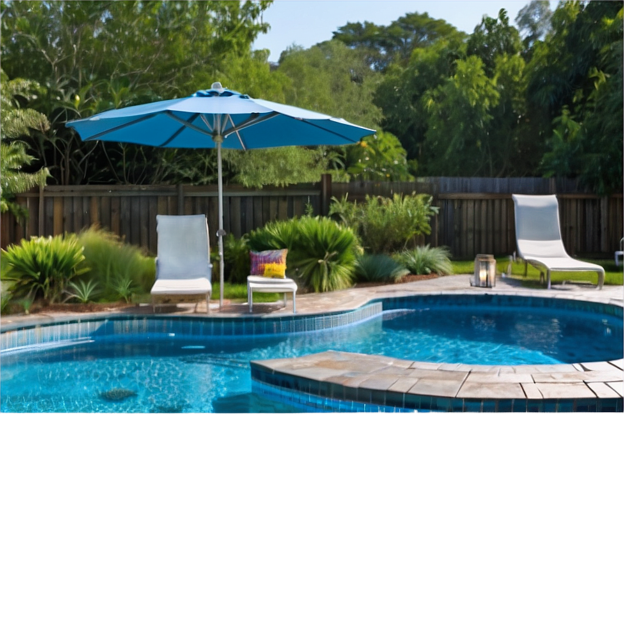 Backyard Swimming Pool Png Kqv42 PNG