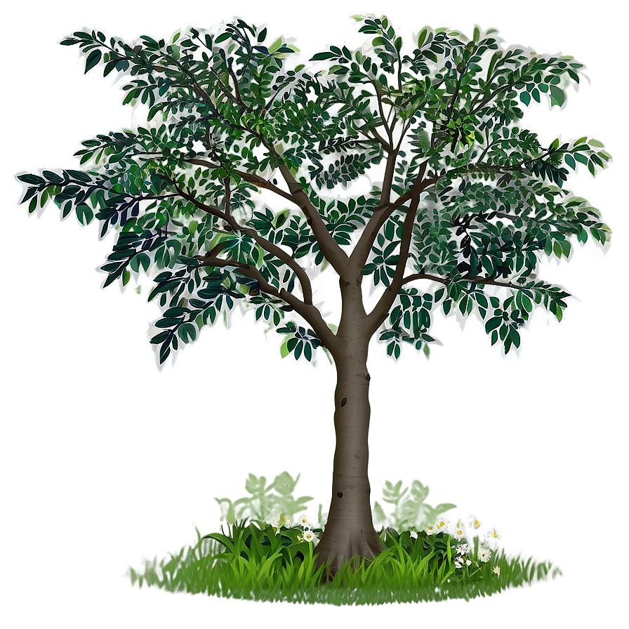 Backyard Tree Scheme Png Khn PNG