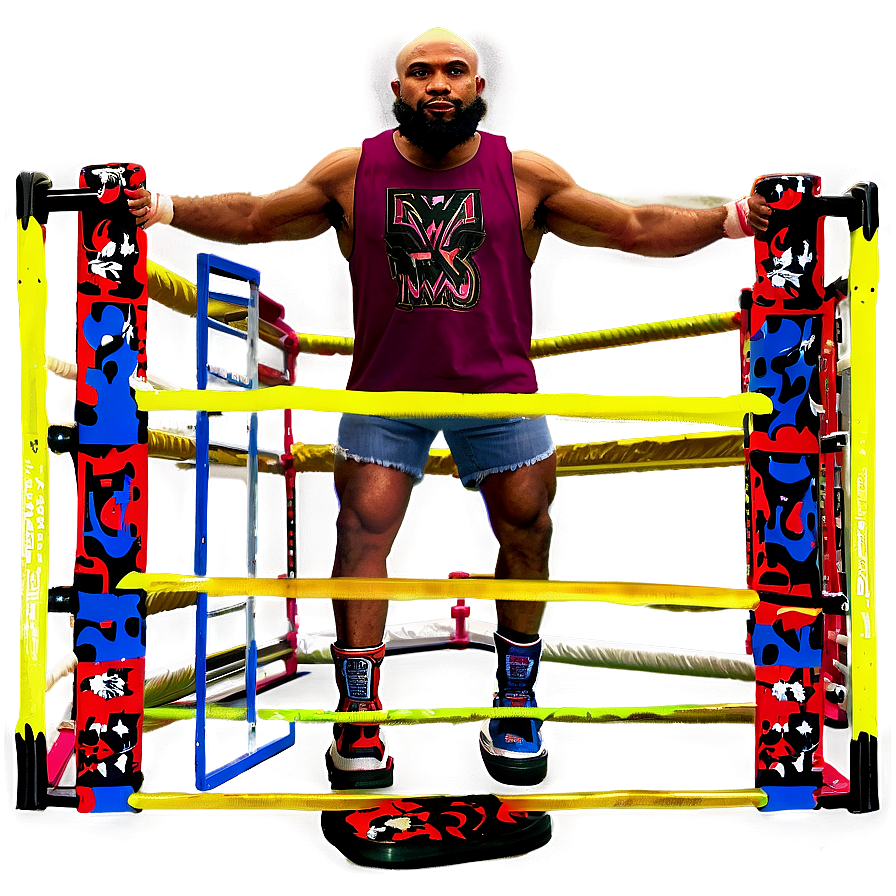 Backyard Wrestling Ring Setup Png Vit PNG