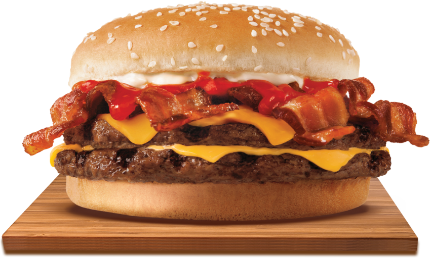 Bacon Cheeseburger Deluxe PNG