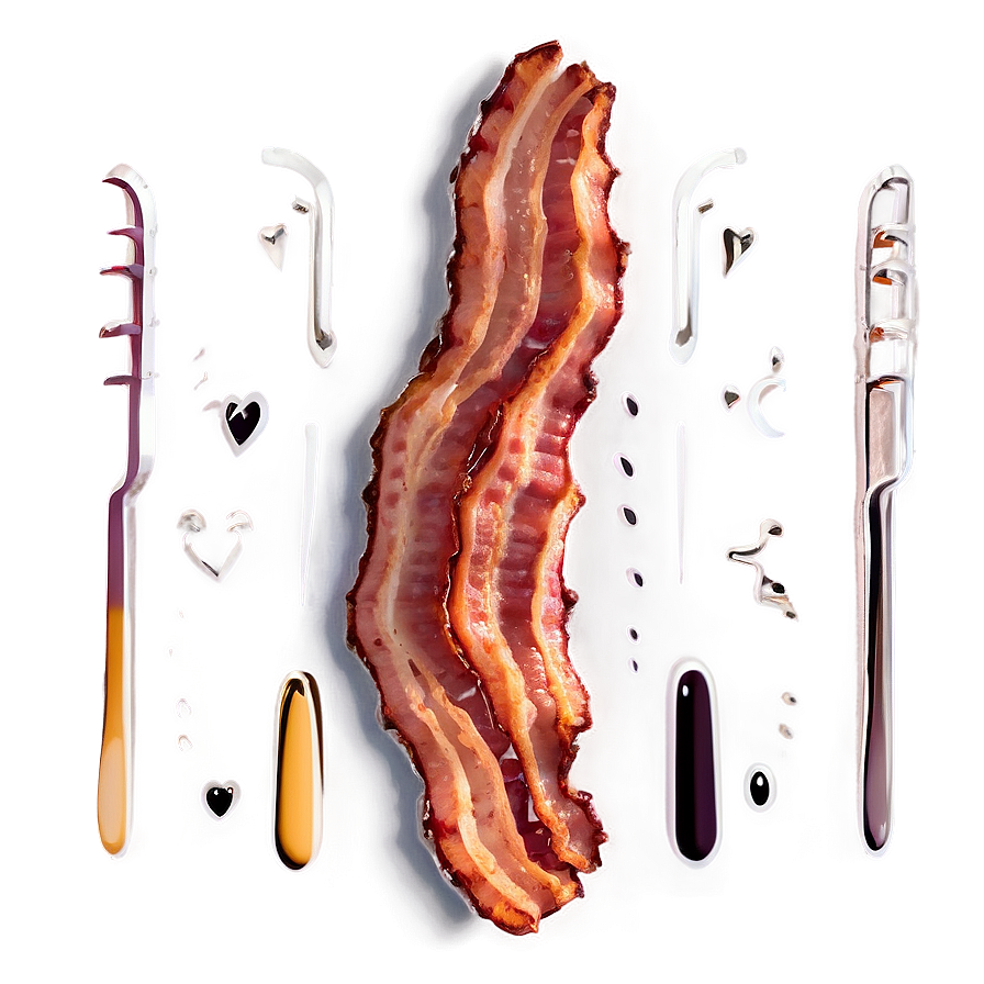 Bacon Heart Png Mbd66 PNG