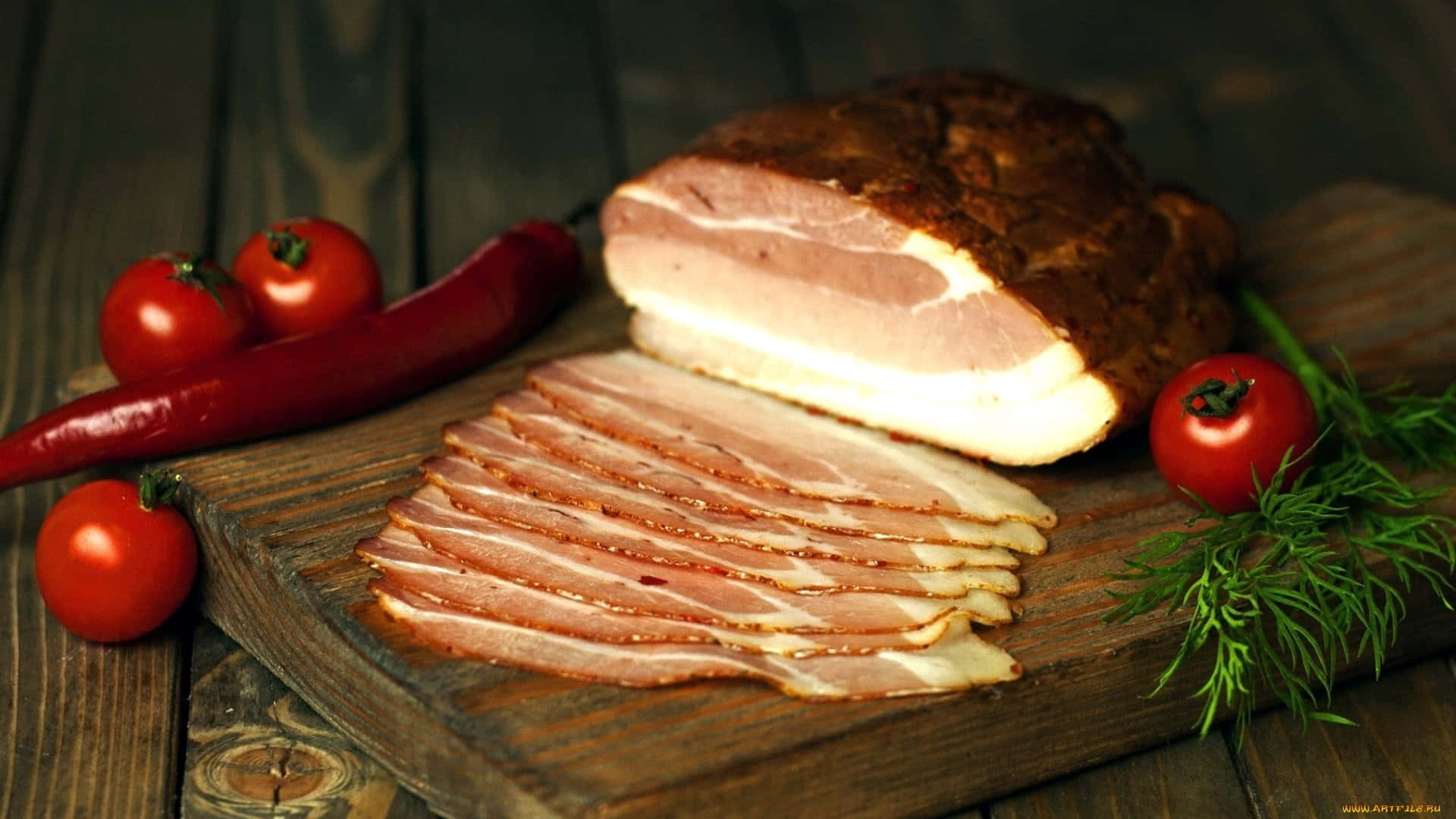 Verleihensie Ihrer Lieblingsmahlzeit Etwas Pepp - Probieren Sie Etwas Bacon.