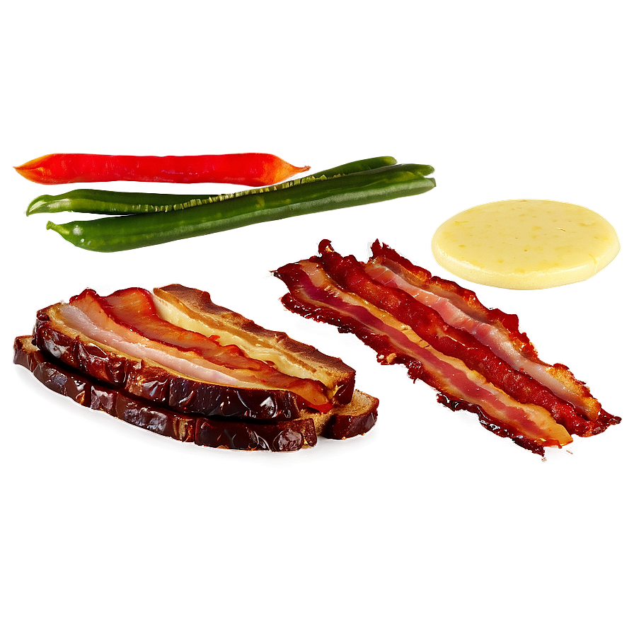 Download Bacon Sandwich Png Gvf | Wallpapers.com