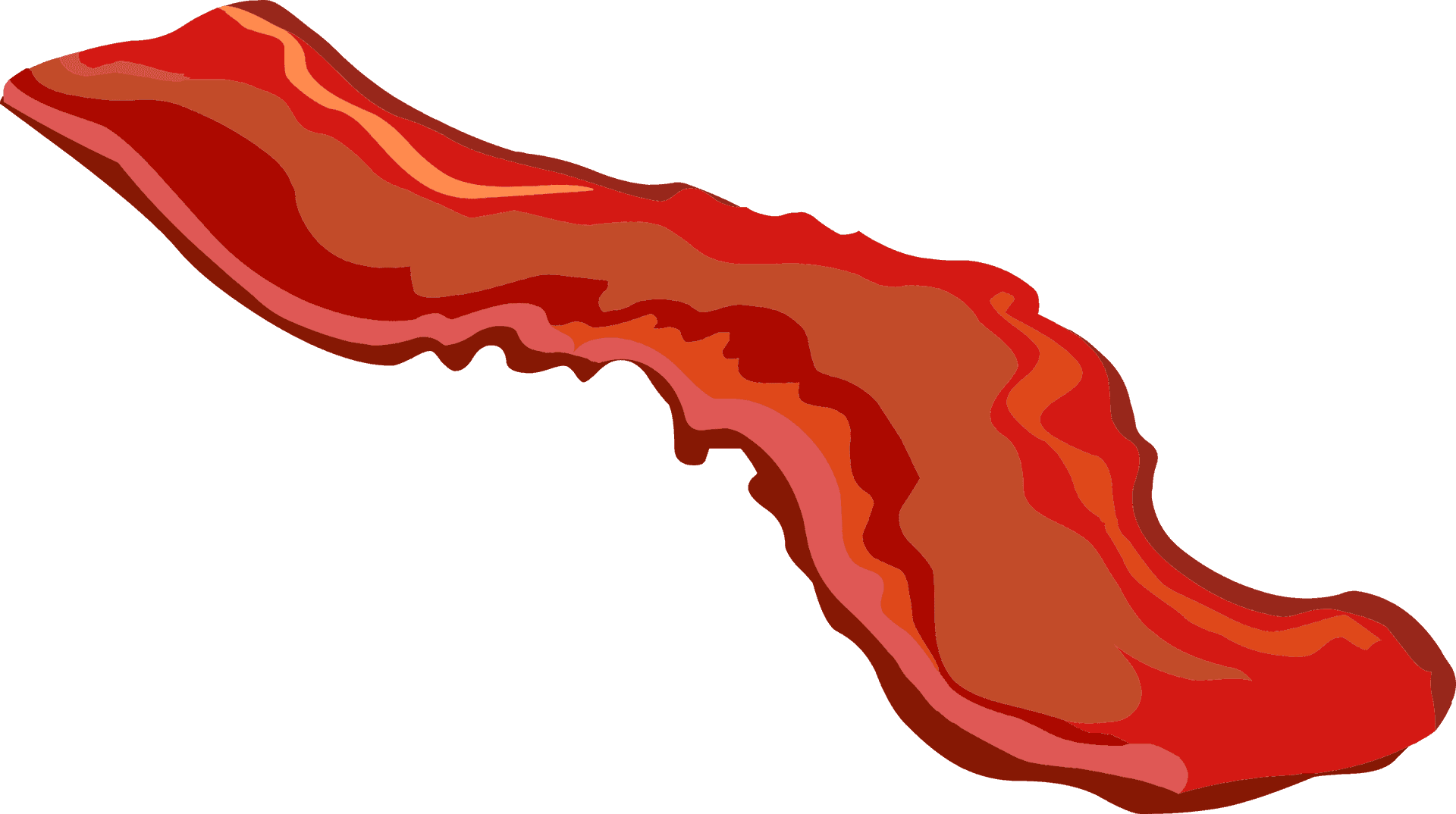 Bacon Strip Clipart PNG