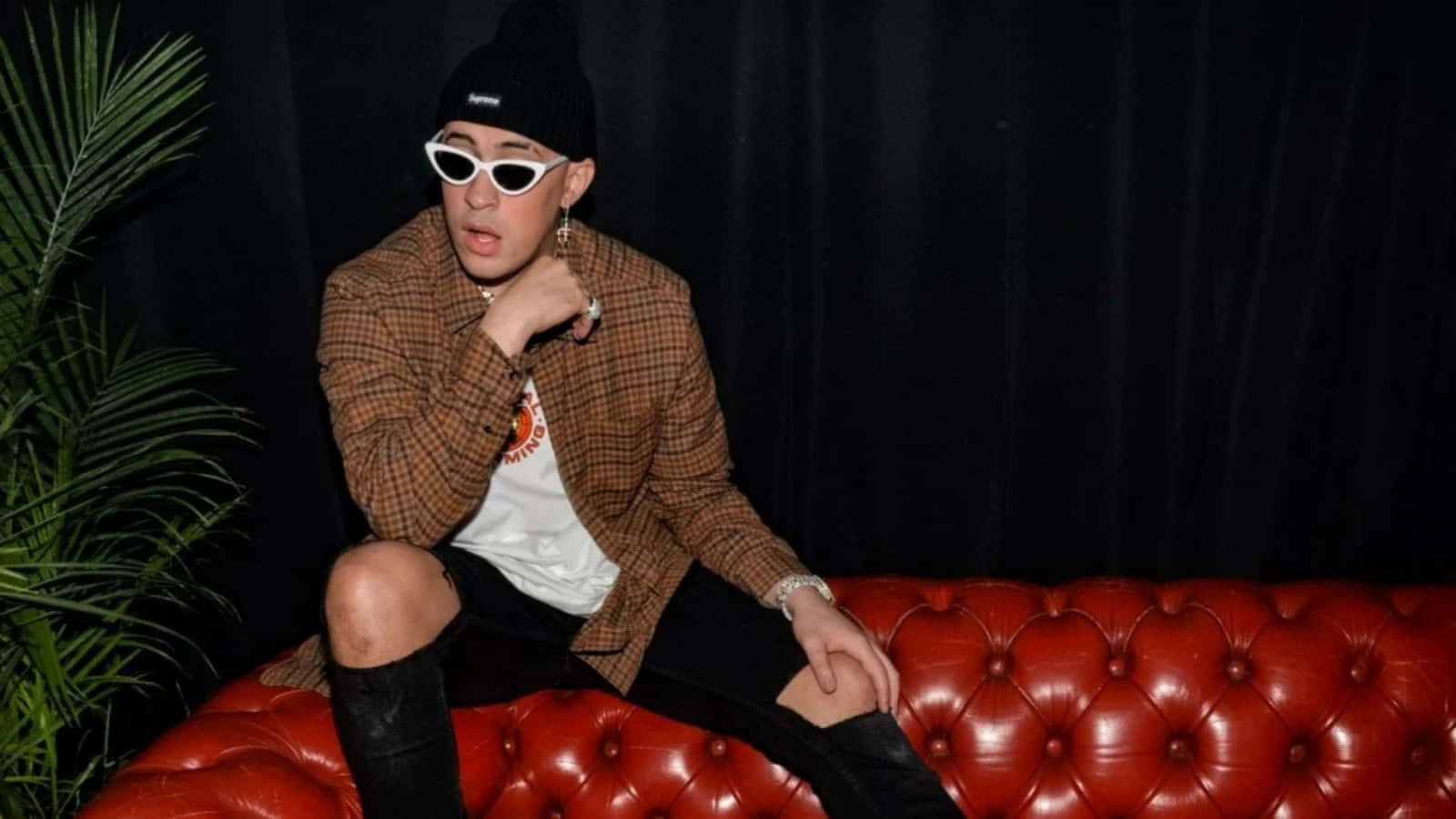 Latin music superstar Bad Bunny spotted out and about in Beverly Hills