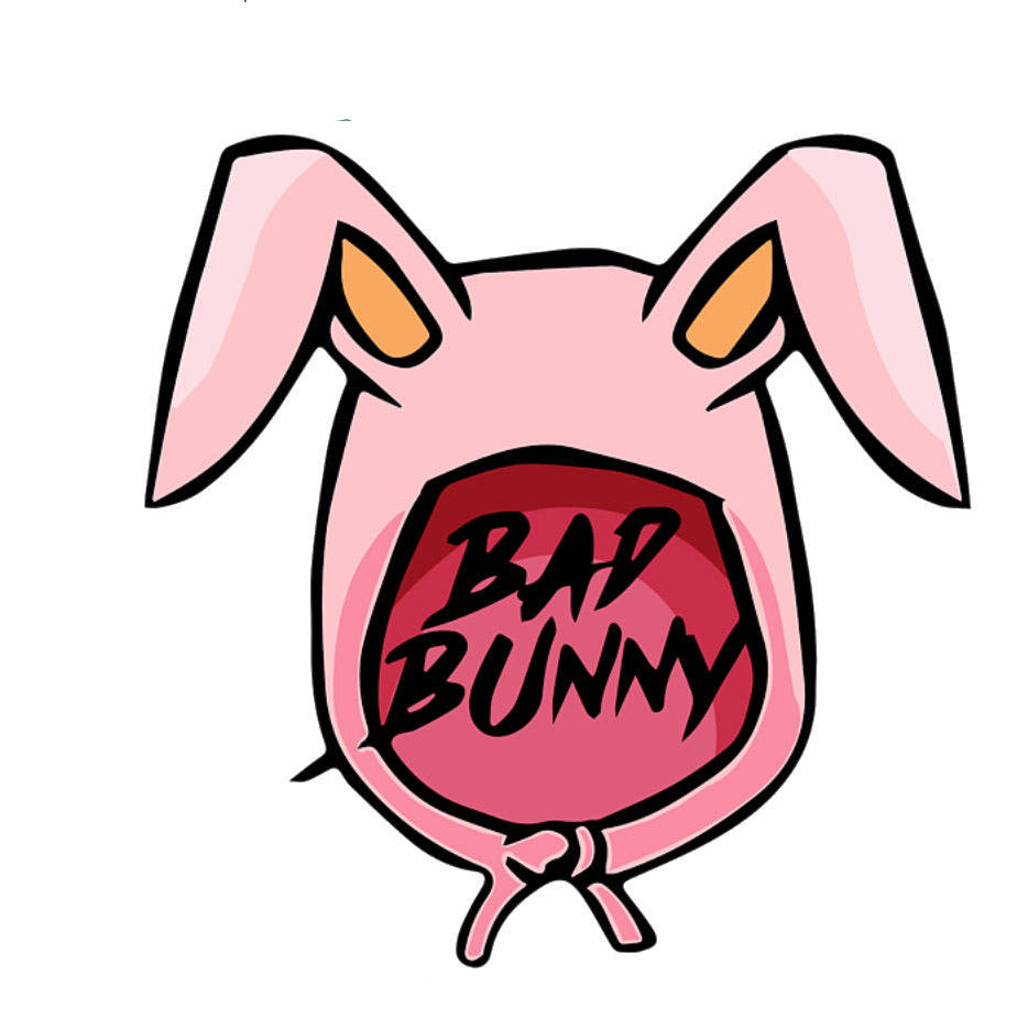 Official Logo of Latin Artist, Bad Bunny Wallpaper