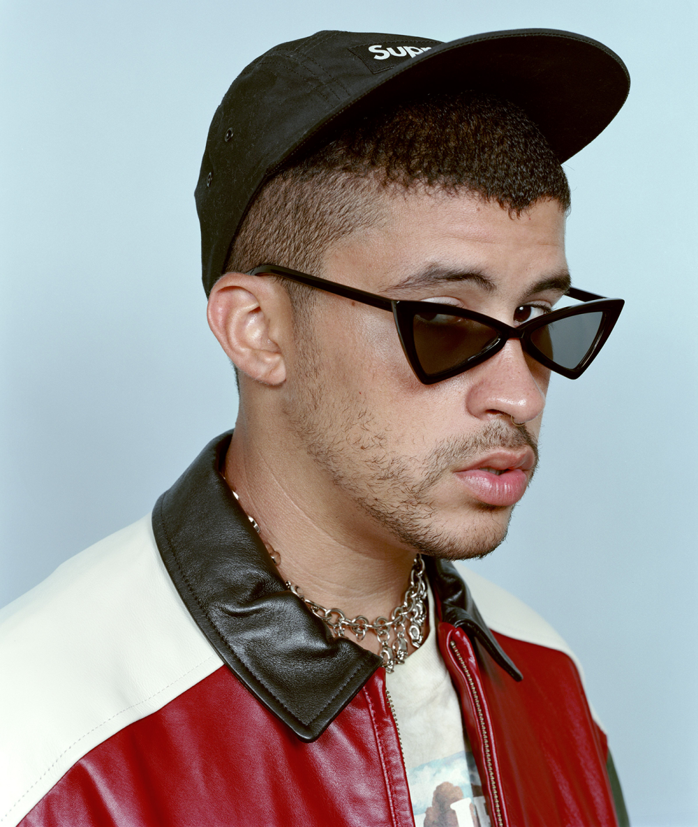 Bad Bunny Radiating With Style In A Bold Outfit