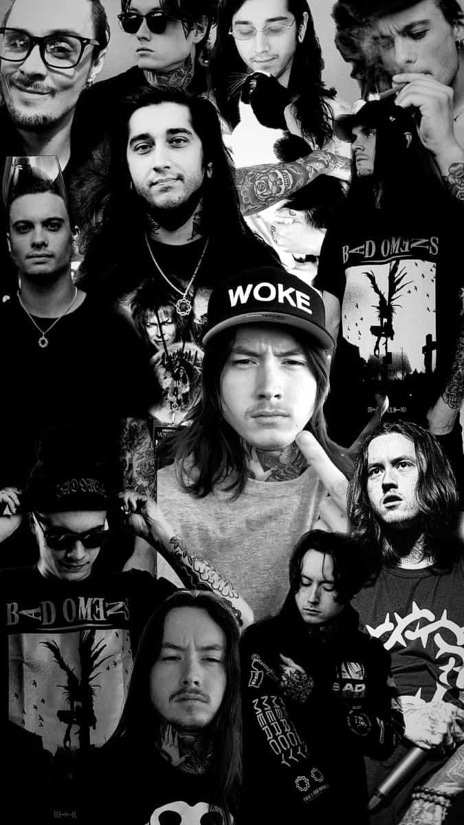 Bad Omens Band Collage Wallpaper