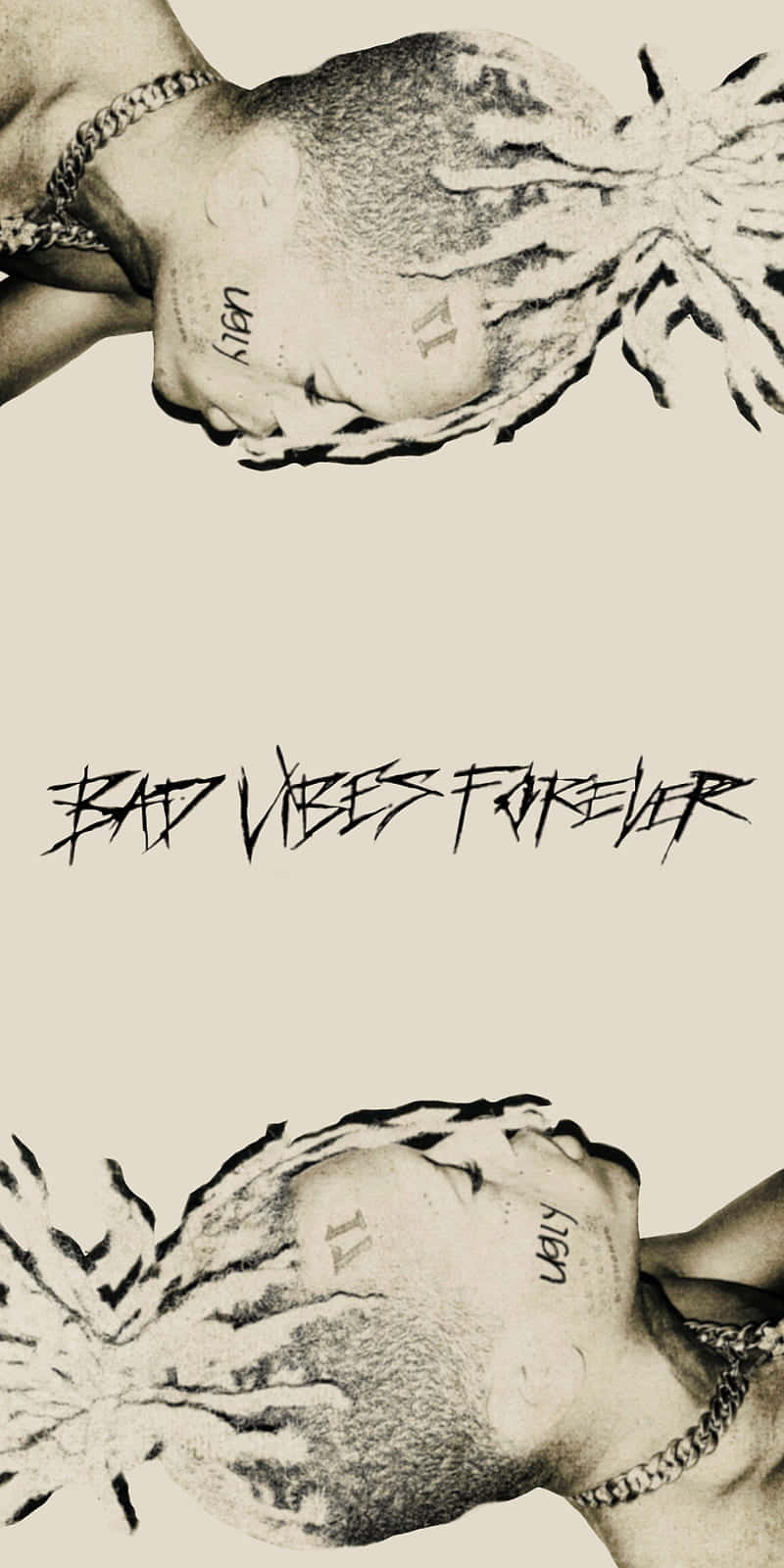 Don't let bad vibes ruin your day Wallpaper