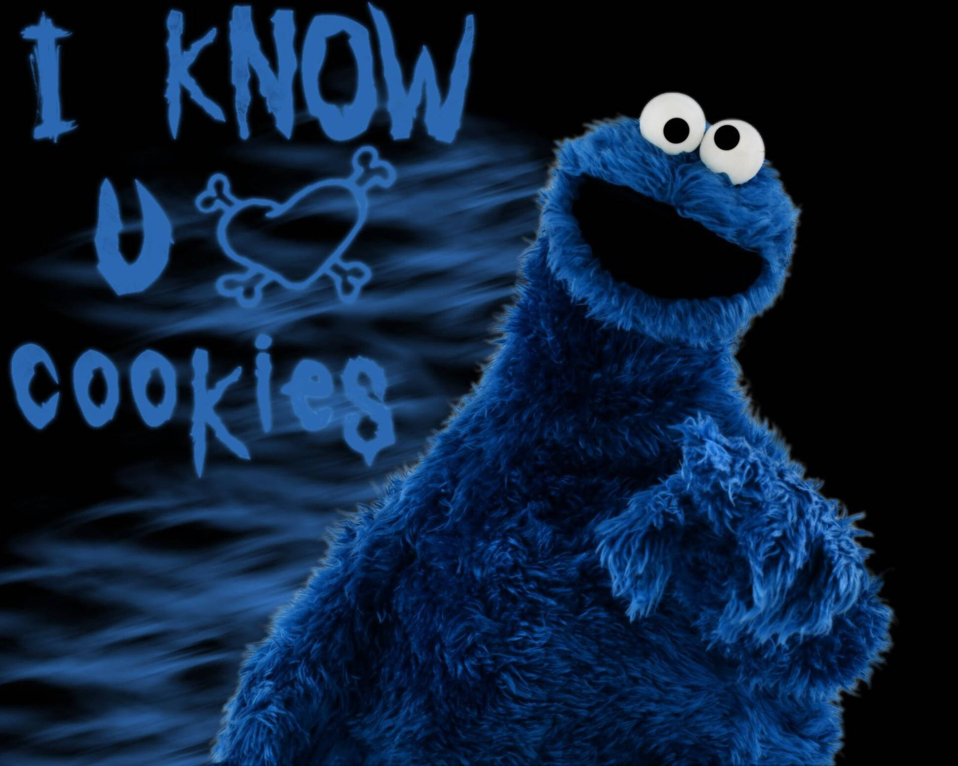 Badass Cookie Monster Art